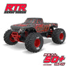 Arrma Quake 223S BLX DSC 1/10 2WD Monster Truck RTR Red ARA3537T1