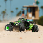 Arrma Quake 223S BLX DSC 1/10 2WD Monster Truck RTR Green ARA3537T2