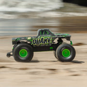Arrma Quake 223S BLX DSC 1/10 2WD Monster Truck RTR Green ARA3537T2