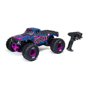 Arrma Quake 223S BLX DSC 1/10 2WD Monster Truck RTR Purple ARA3537T3