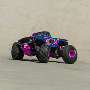 Arrma Quake 223S BLX DSC 1/10 2WD Monster Truck RTR Purple ARA3537T3