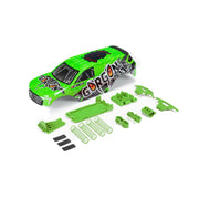Arrma ARA402356 Painted Body with Decals Installed Green Gorgon
