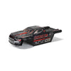 Arrma ARA409010 Kraton 8S Painted Decalled Trimmed Body Black with Red Decals