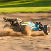 Arrma Typhon MEGA 665 4X4 1/8 Brushed RC Buggy (Blue) ARA4206V4T1