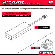 Arrma Typhon MEGA 665 4X4 1/8 Brushed RC Buggy (Yellow) ARA4206V4T2