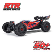 Arrma Typhon 223S DSC 4X4 BLX 1/8 RC Buggy RTR Red/Blue ARA4306V4T3