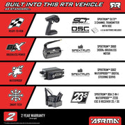 Arrma Typhon 223S DSC 4X4 BLX 1/8 RC Buggy RTR Red/Blue ARA4306V4T3