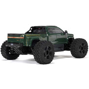 Arrma Big Rock Crew Cab V4 4X4 223S BLX RC Monster Truck (Green) ARA4312V4T2