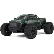 Arrma Big Rock Crew Cab V4 4X4 223S BLX RC Monster Truck (Green) ARA4312V4T2
