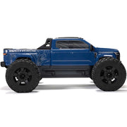 Arrma Big Rock Crew Cab V4 4X4 223S BLX RC Monster Truck (Blue) ARA4312V4T3