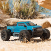 Arrma Big Rock Crew Cab V4 4X4 223S BLX RC Monster Truck (Blue) ARA4312V4T3