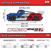 Arrma 1/8 Infraction 223S BLX DSC 4x4 RC Car (Blue/Red) ARA4315V4T1