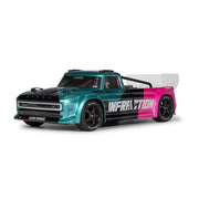 Arrma 1/8 Infraction 223S BLX DSC 4x4 RC Car (Teal/Pink) ARA4315V4T3