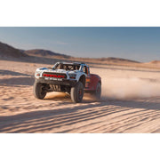 Arrma 1/8 Mojave 4X4 BLX 4S Desert Truck (White/Red) ARA4404T1