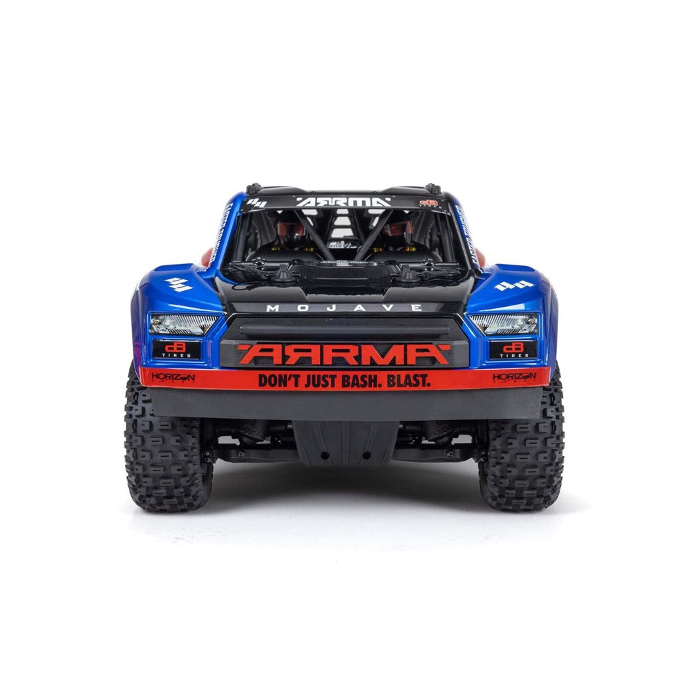 Arrma 1/8 Mojave 4X4 BLX 4S Desert Truck (Blue/Red) ARA4404T2