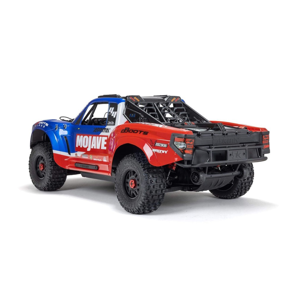 Arrma 1/8 Mojave 4X4 BLX 4S Desert Truck (Blue/Red) ARA4404T2