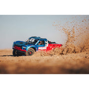 Arrma 1/8 Mojave 4X4 BLX 4S Desert Truck (Blue/Red) ARA4404T2