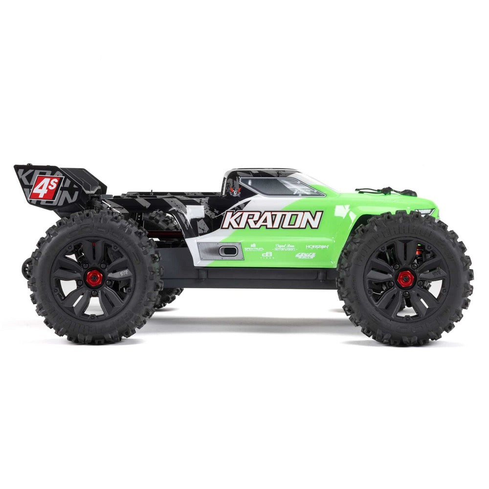 Arrma Kraton V2 4X4 BLX 4S RC Speed Monster Truck Green ARA4408V2T4