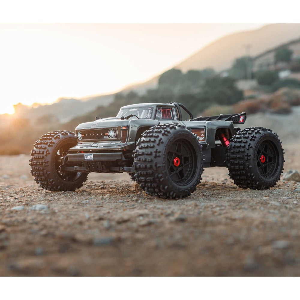 Arrma Outcast V2 4X4 BLX 4S RC Stunt Truck Gunmetal ARA4410V2T3