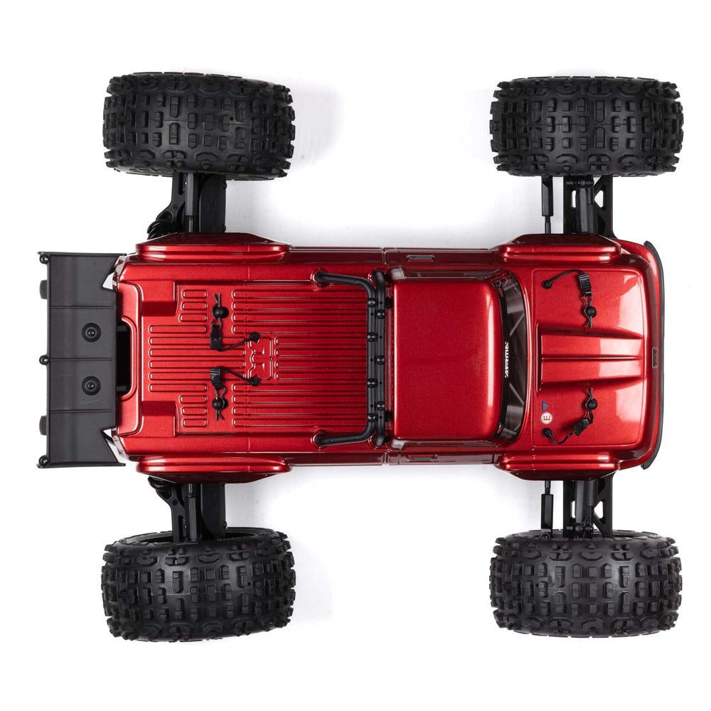 Arrma Outcast V2 4X4 BLX 4S RC Stunt Truck Red ARA4410V2T4