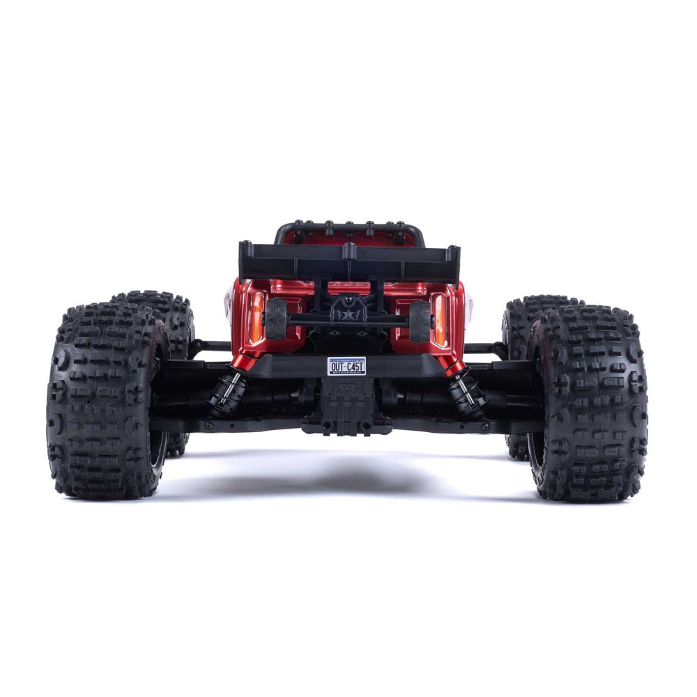 Arrma Outcast V2 4X4 BLX 4S RC Stunt Truck Red ARA4410V2T4