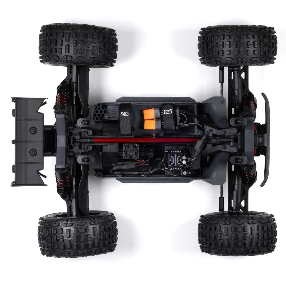 Arrma Outcast V2 4X4 BLX 4S RC Stunt Truck Red ARA4410V2T4