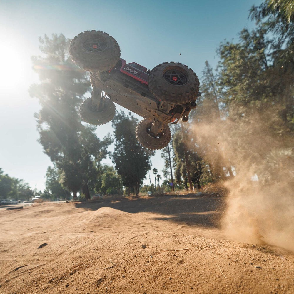 Arrma Outcast V2 4X4 BLX 4S RC Stunt Truck Red ARA4410V2T4