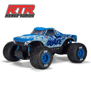 Arrma Quake 4S BLX 1/8 4WD Monster Truck (Blue)