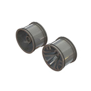 Arrma ARA510125 MT 2.8in Wheel 14mm Hex Gun Metal 2pcs AR510125