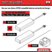 Arrma Limitless 120 8S BLX 4X4 Speed Machine RTR with AVC Red/Black ARA7816T1