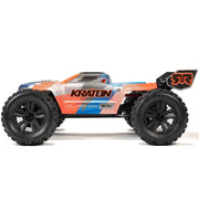 Arrma Kraton 6S BLX 4X4 1/8 Speed Monster Truck RTR Orange/Blue ARA8608V6T1