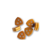 Artesania 8530 Triangular Deadeyes 7.0mm (8) Wooden Ship Accessory