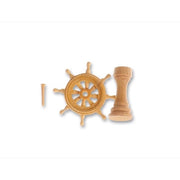 Artesania 8572 Ships Wheel +Binnacle 20mm Wooden Ship Accessory