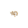 Artesania 08646B Cannon Wheels 5.0 X 1.0mm Brass (10) Wooden Ship Accessory
