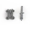 Artesania 8723 Cannon +Met Carriage 40.0mm Wooden Ship Accessory