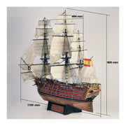 Artesania 22901 1/84 Santisima Trinidad at Trafalgar 1805 Wooden Model Ship Kit