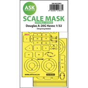 Art Scale M32062 1/32 A-20G Havoc Double-Sided Express Self-Adhesive Mask For HK Model