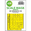 Art Scale M48308 1/48 DB-7B Boston III one-sided express fit mask for HK Models