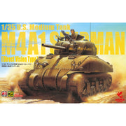Asuka 1/35 U.S. Medium Tank M4A1 Sherman Direct Vision Type
