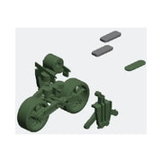 Asuka 1/35 U.S. Medium Tank M4A1 Sherman Direct Vision Type