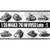 Asuka 35043 1/35 M4A3 Sherman 76 W VVSS Late