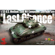 Asuka 1/35 U.S. Medium Tank M4 Composite Sherman Late Last Chance