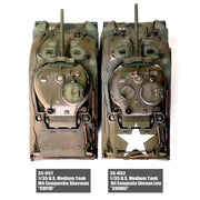Asuka 1/35 U.S. Medium Tank M4 Composite Sherman Late Cognac