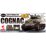 Asuka 1/35 U.S. Medium Tank M4 Composite Sherman Late Cognac