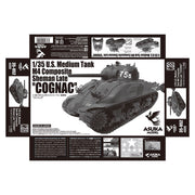 Asuka 1/35 U.S. Medium Tank M4 Composite Sherman Late Cognac