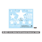 Asuka 1/35 U.S. Medium Tank M4 Composite Sherman Late Cognac