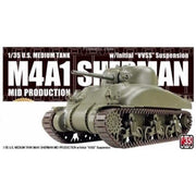 Asuka AS001 1/35 U.S. Medium Tank M4A1 Sherman Mid Production with Initial VVSS