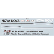 Atlantis Models 2011 1/32 1969 Chevy Nova SS Route 32