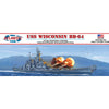 Atlantis Models 3006 1/500 USS Wisconsin BB-64 Battleship 16 Inch