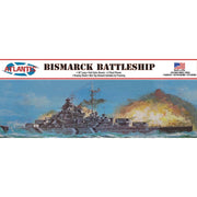 Atlantis Models 3008 1/600 Bismarck German Battleship 16 Inch